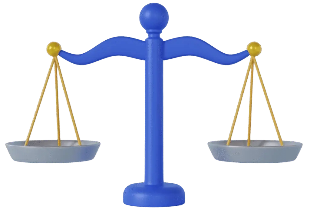 moeda de criptomoeda com escalas em fundo azul