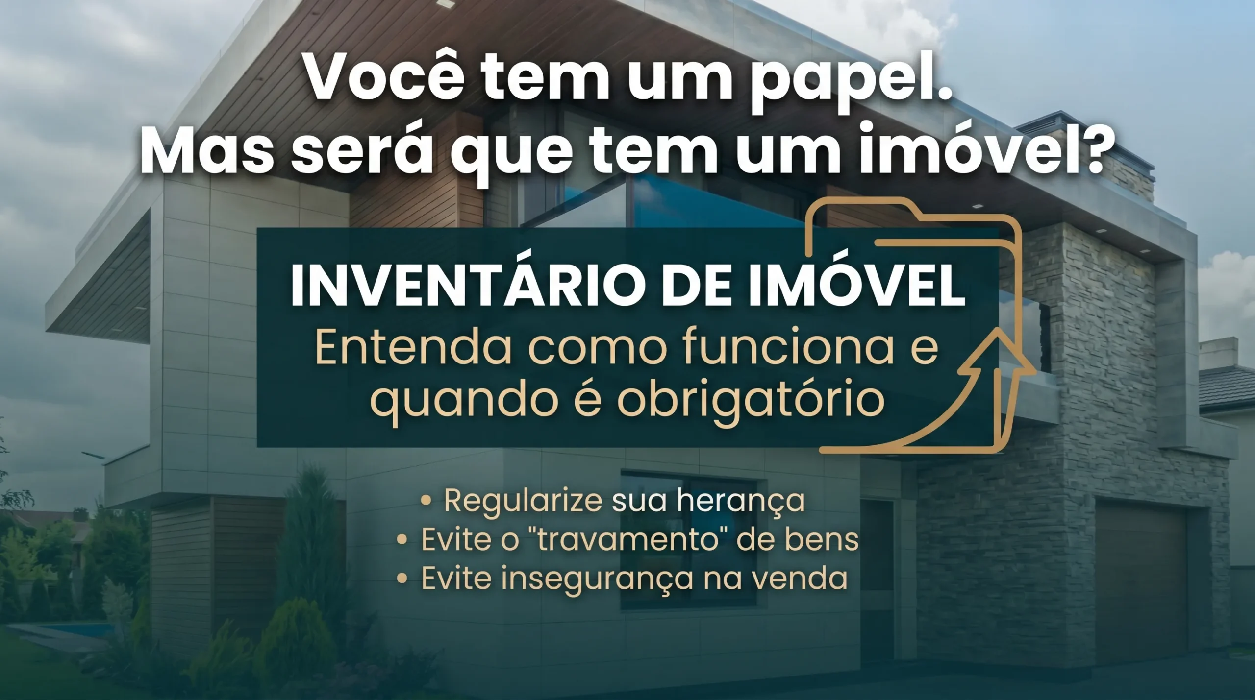 inventário de imóvel como funciona