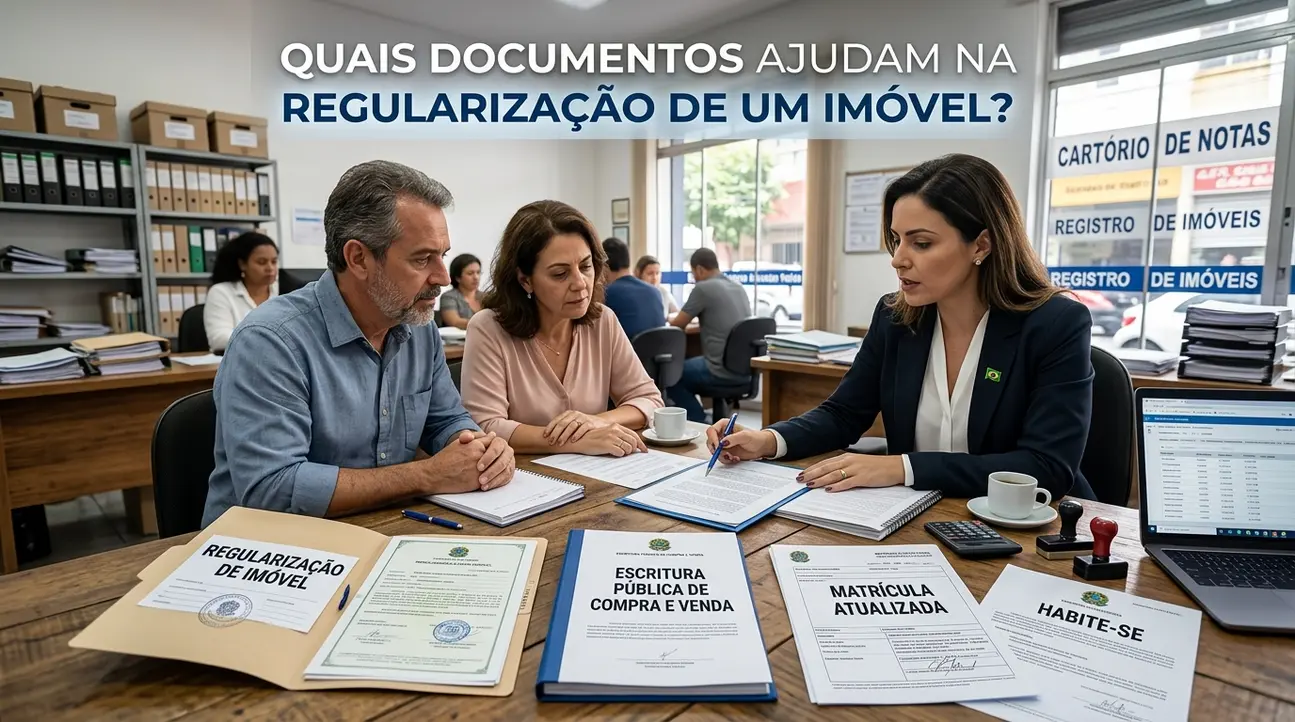 Documentos essenciais para regularização de imóvel